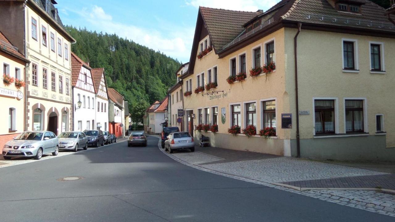 Pension Thuringer Hof Ziegenrück Екстериор снимка
